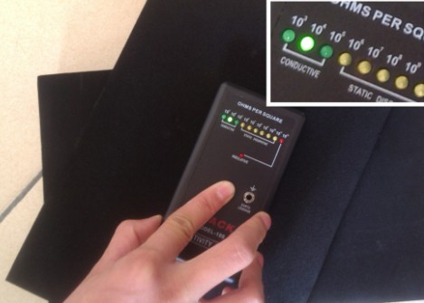 防靜電EVA內襯為什么是黑色的？